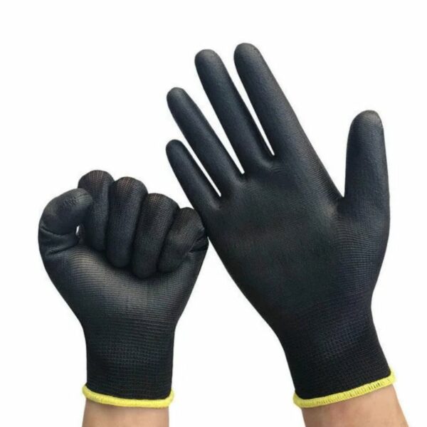 Gants de sécurité pour poterie noir