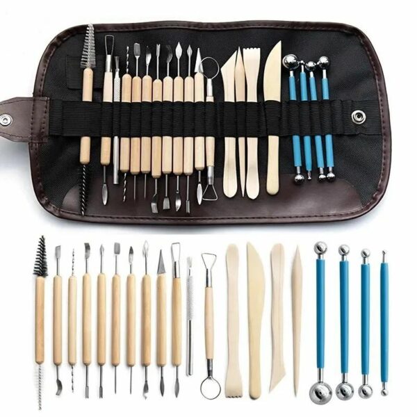 Kit de 20 outils de poterie