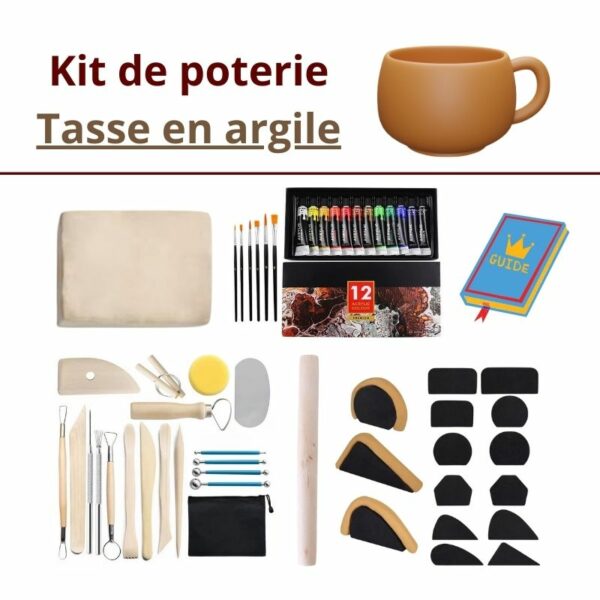 Kit de poterie pour tasses