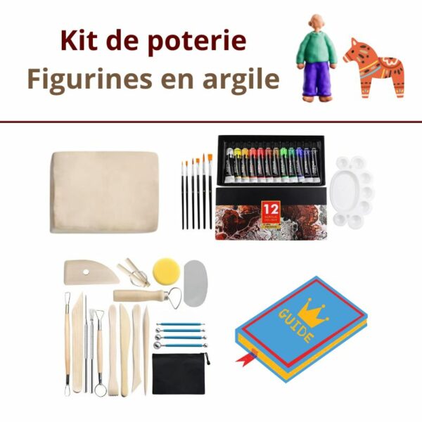 Kit de poterie pour figurines