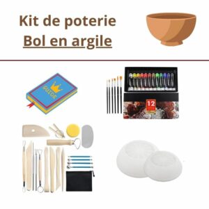 Kit de poterie pour bols