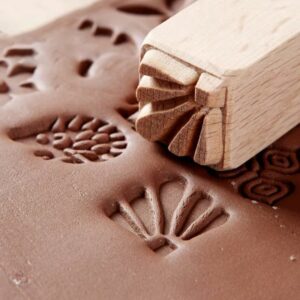 Tampons en bois sculptés pour poterie – Image 6