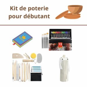 Kit de poterie pour adulte débutant