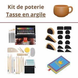 Kit de poterie pour tasses