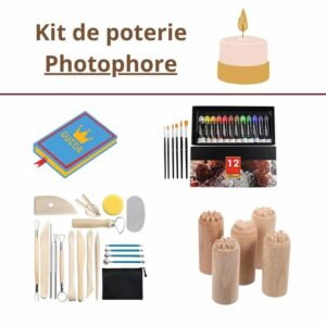 Kit de poterie pour photophores – Image 1