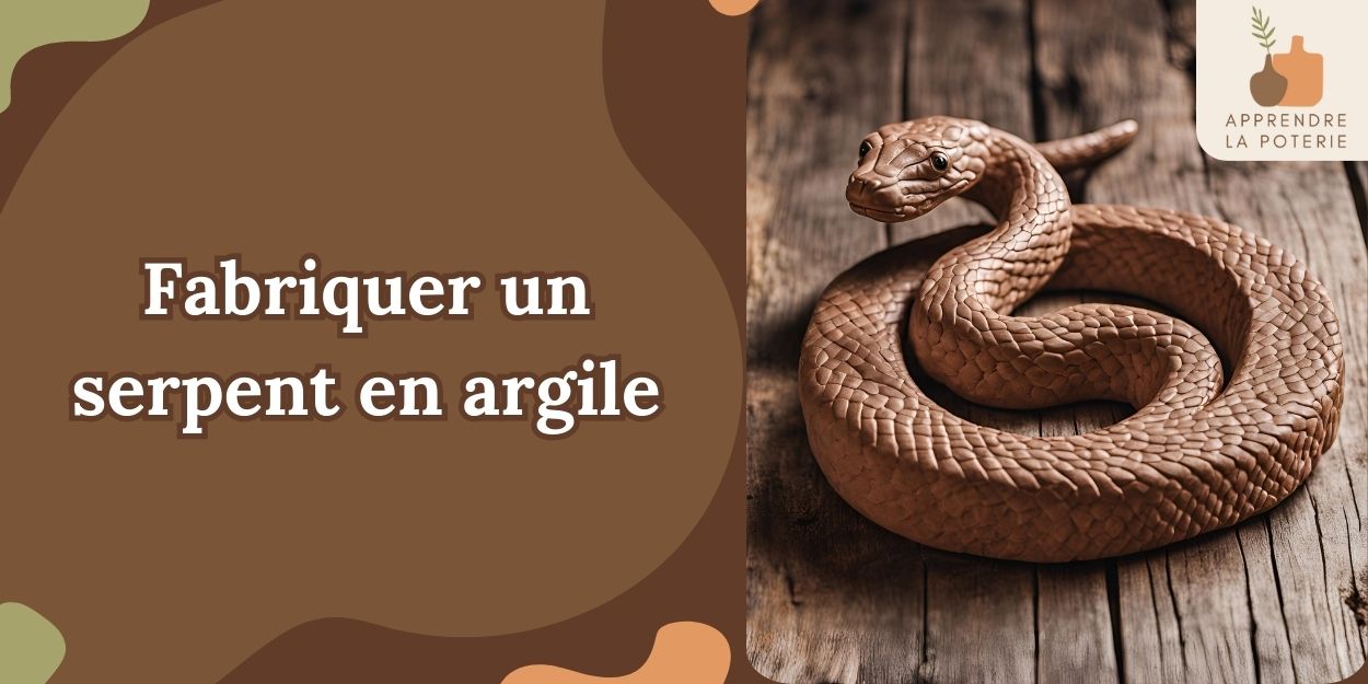 Comment fabriquer un serpent en céramique ?