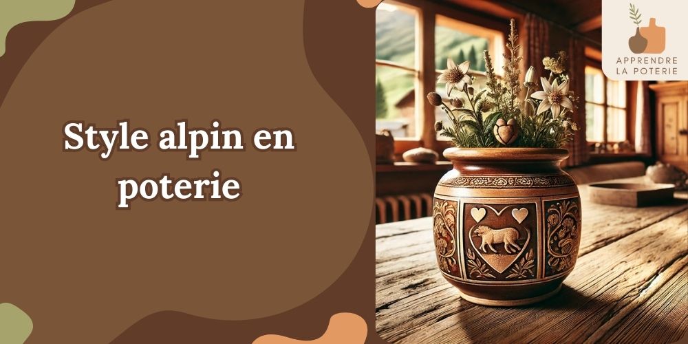 Style alpin en poterie : chaleur, rusticité et tradition montagnarde