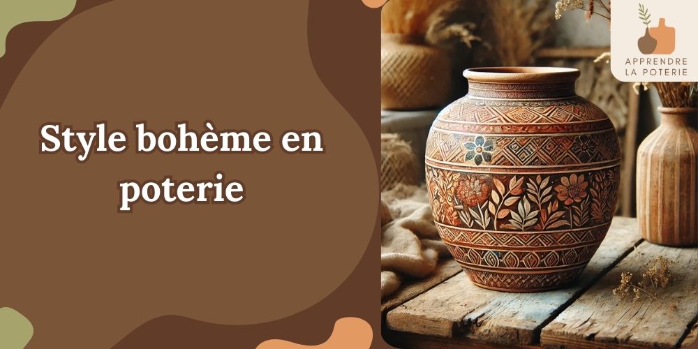 Style bohème en poterie : entre liberté créative et esprit nomade