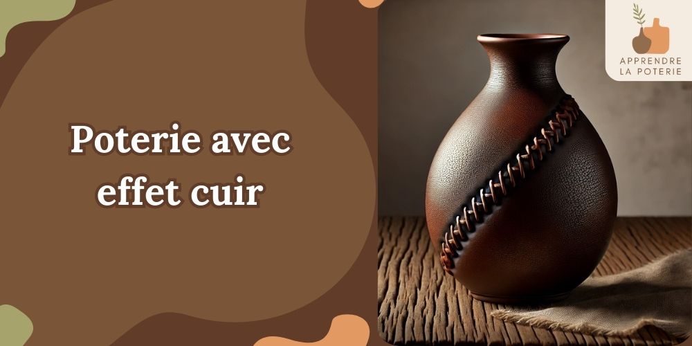 Poterie avec effet cuir : comment faire ?