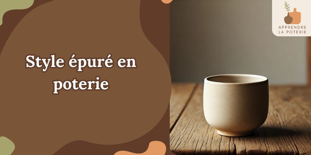 Style épuré en poterie : l’art de dire beaucoup avec peu