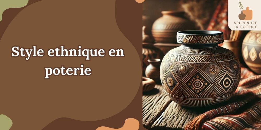 Style ethnique en poterie : motifs, textures et influences du monde