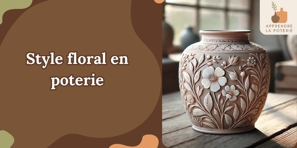 Style floral en poterie : comment intégrer la nature dans vos créations