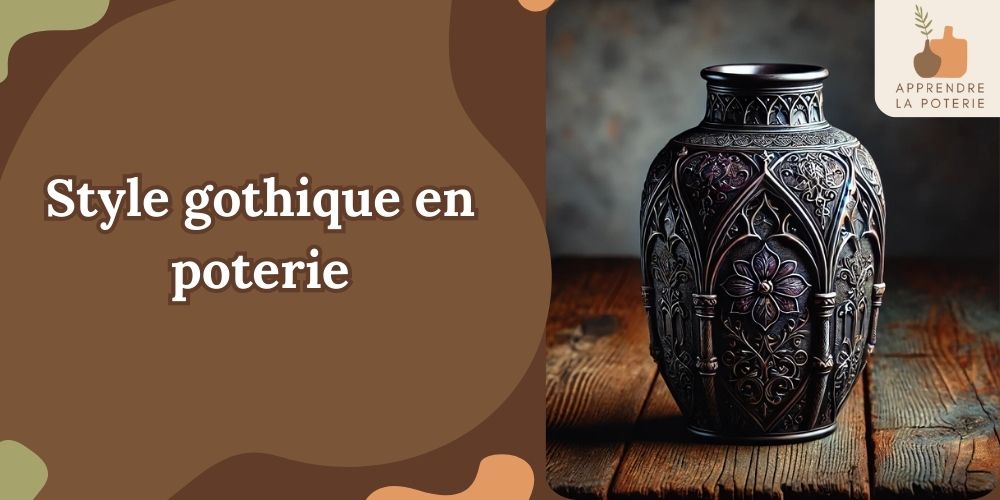 Style gothique en poterie : un mélange d’ombre et de sophistication