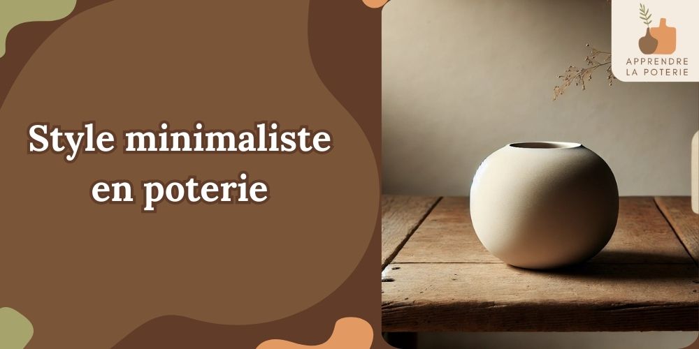 Style minimaliste en poterie : l’art de la simplicité maîtrisée