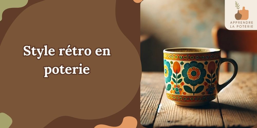 Style rétro en poterie : comment recréer les vibes des années 50 à 80