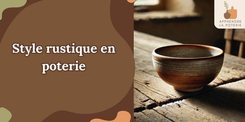 Style rustique en poterie : textures brutes et authenticité campagnarde