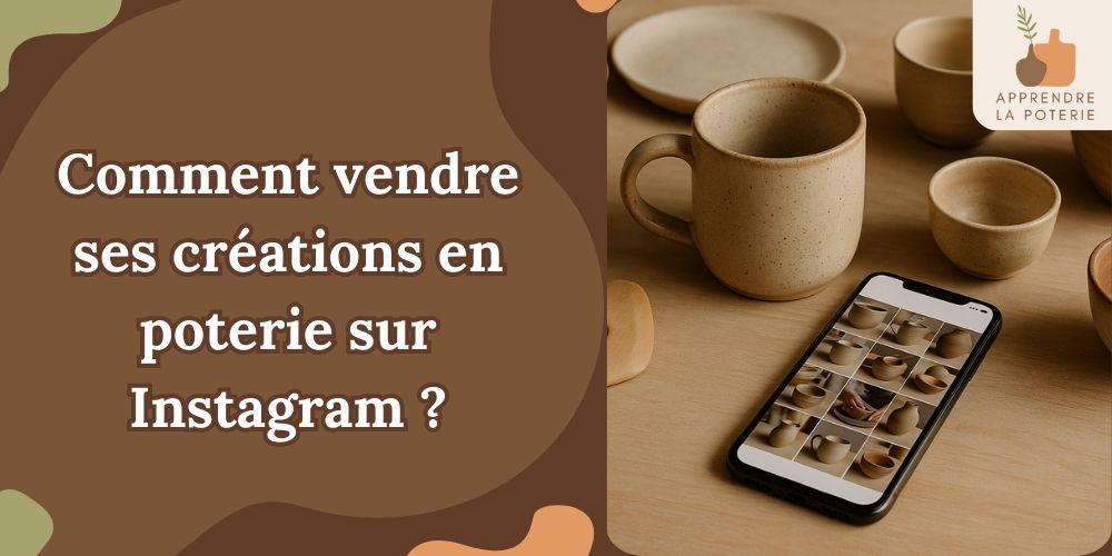 Comment vendre ses créations en poterie sur Instagram ?