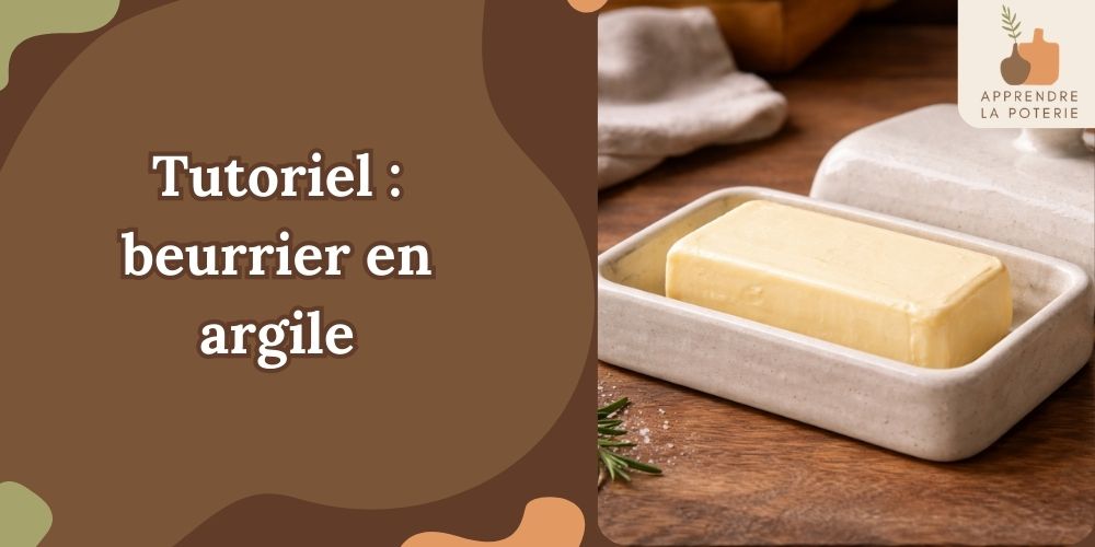 Comment fabriquer un beurrier en argile autodurcissante
