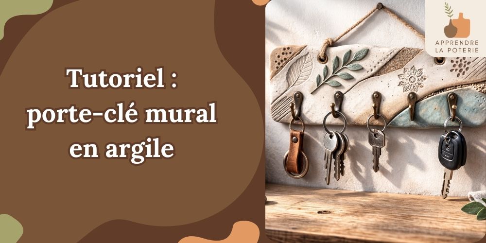Comment fabriquer un porte-clé mural en argile autodurcissante