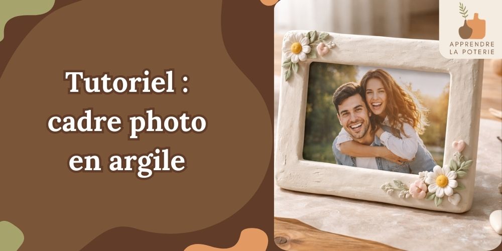 Comment fabriquer un cadre photo en argile autodurcissante