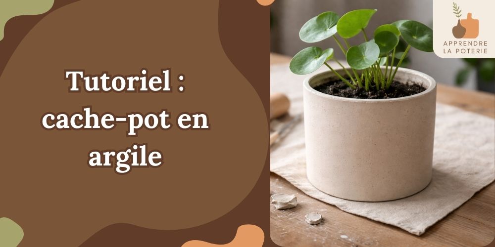 Comment fabriquer un cache-pot en argile autodurcissante