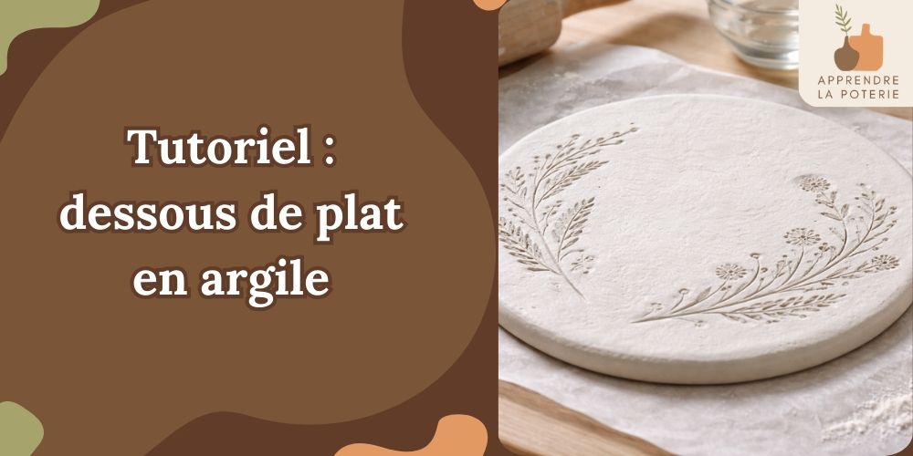 Comment fabriquer un dessous-de-plat en argile autodurcissante