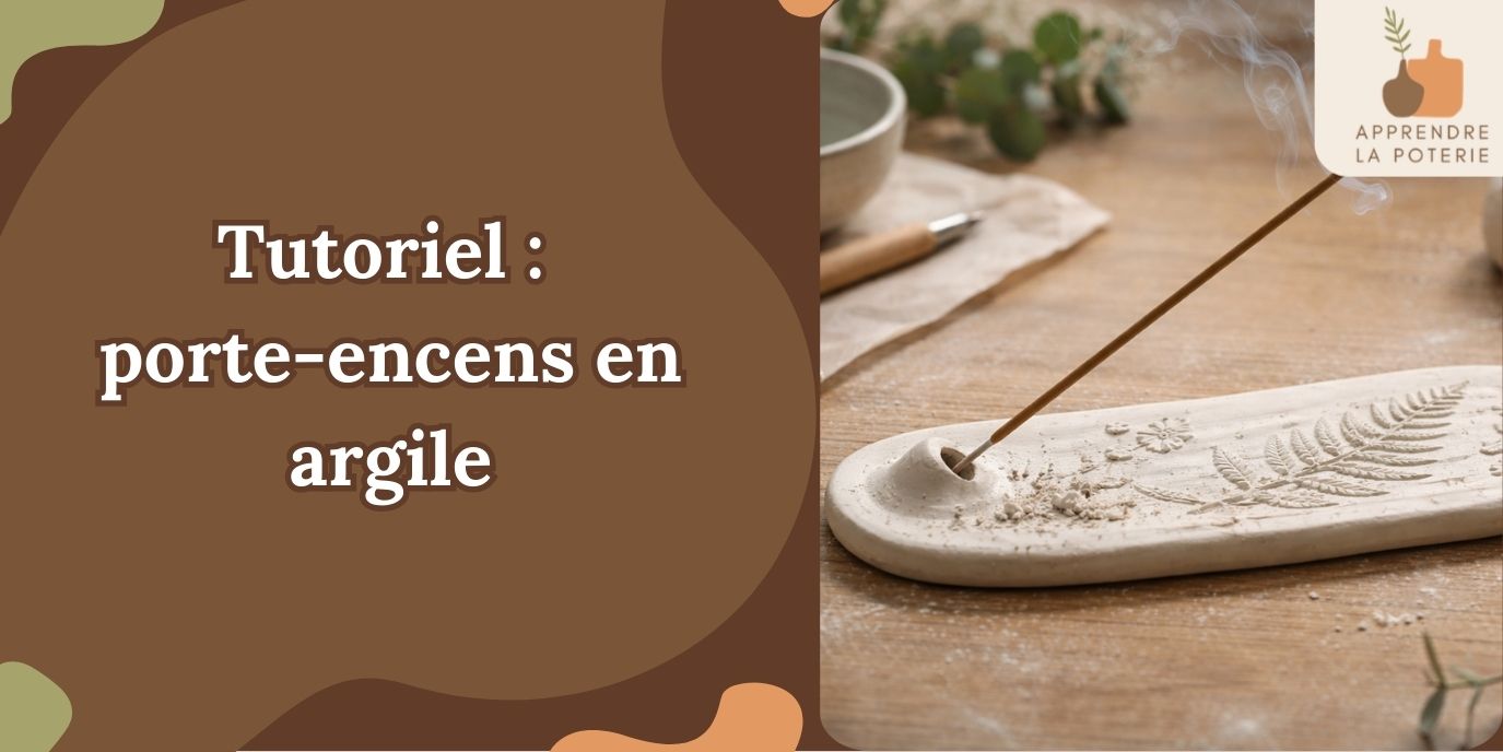 Comment fabriquer un porte-encens en argile autodurcissante